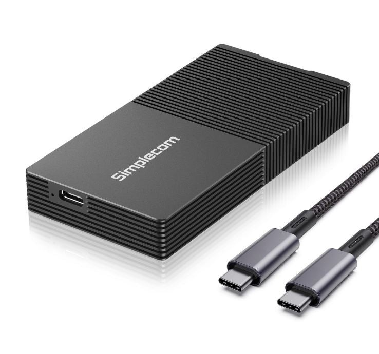 Simplecom SE640 USB4 to NVMe M.2 SSD USB-C Enclosure 40Gbps Simplecom SE640 USB4 to NVMe M.2 SSD USB-C Enclosure 40Gbps